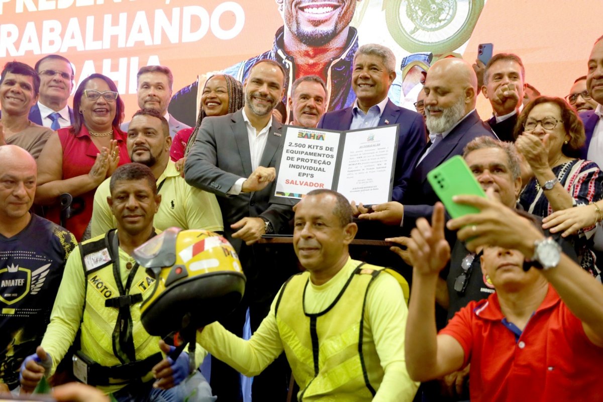 Estado ofertará linha de crédito a mototaxistas e motofretistas de 75 cidades baianas