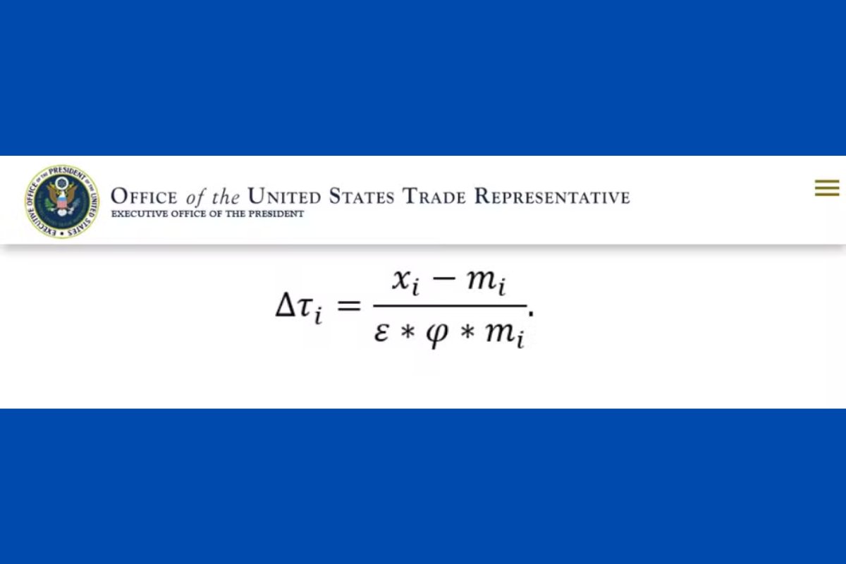 Tarifaço de Trump: erro em fórmula da Casa Branca faz países serem taxados em 4 vezes mais, diz grupo economista