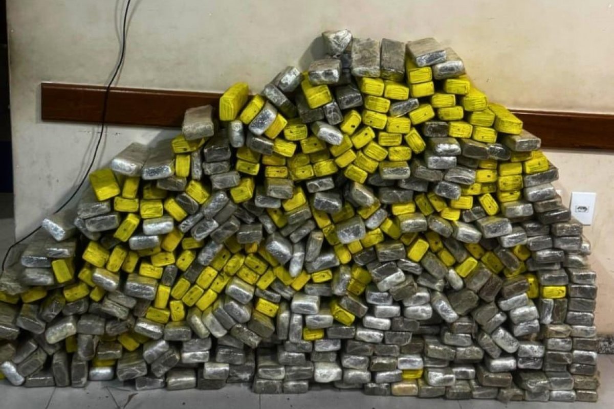 Mais de 400 tabletes de maconha são apreendidos pela PM em Eunápolis