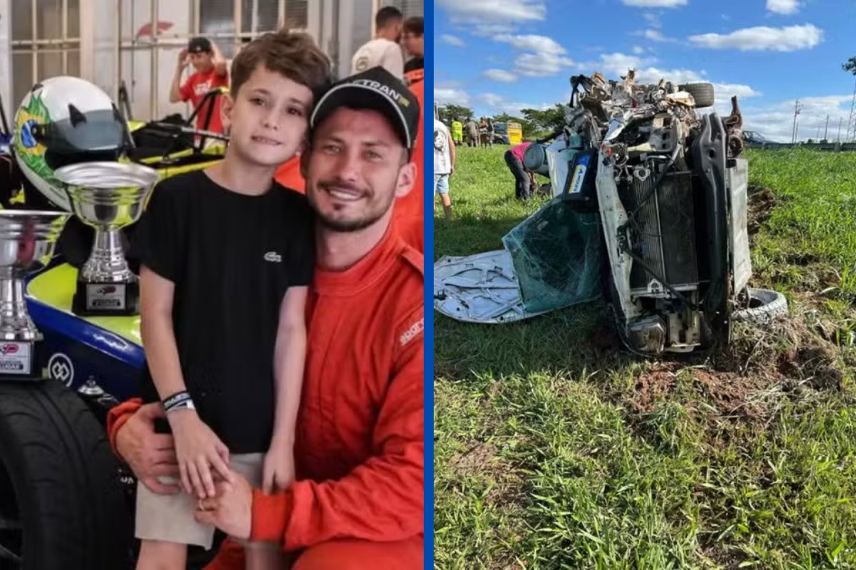 Vídeo: piloto de Fórmula 1600 e filho dele morrem em acidente de trânsito em SP