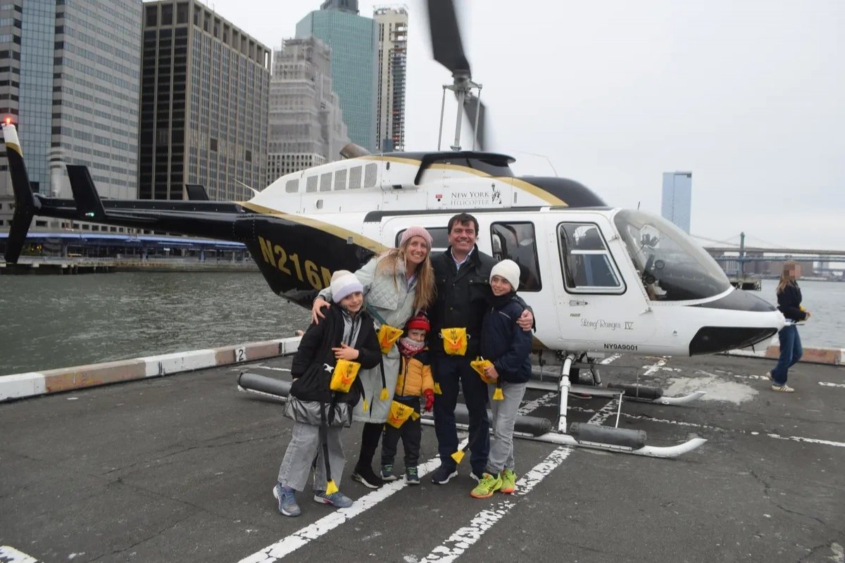 CEO espanhol, esposa e filhos morreram na queda de helicóptero em NY; crianças tinham entre 4 e 11 anos