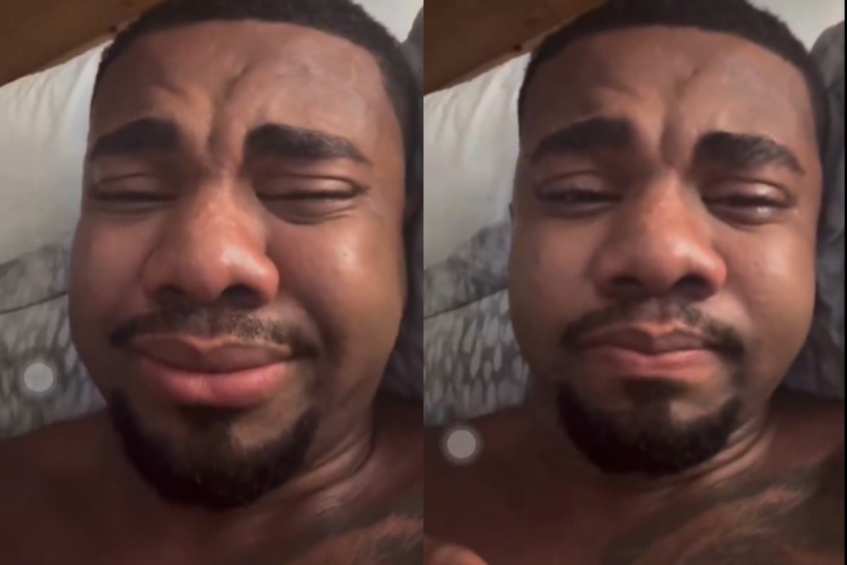 Vídeo: Após revelar que será pai, Davi Brito anuncia, aos prantos, fim de relacionamento