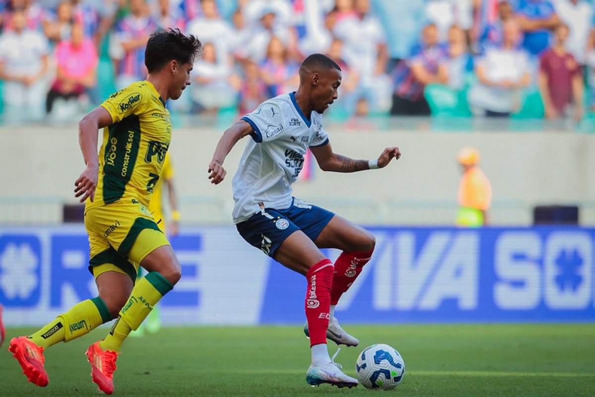 Vídeo: Em jogo movimentado, Bahia e Mirassol empatam na Fonte Nova: confira o gol Tricolor