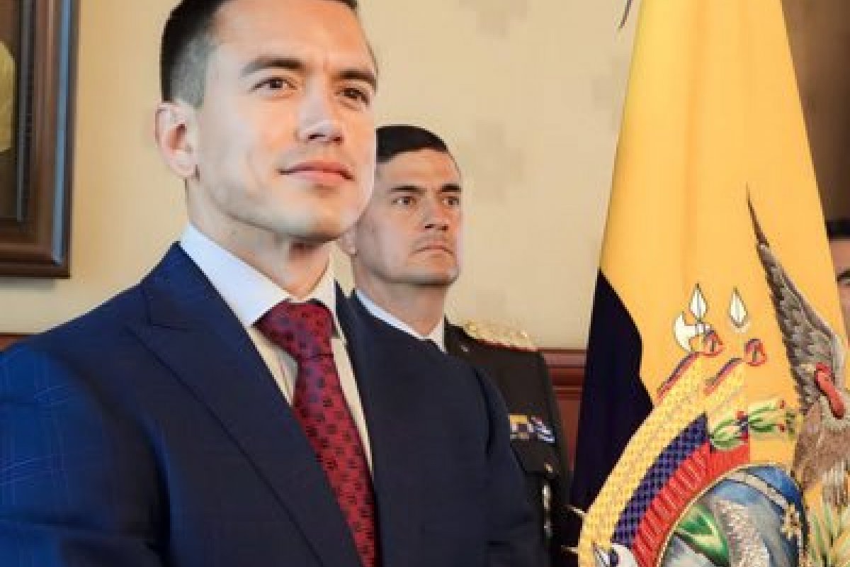 Trump e outros líderes parabenizam Noboa por reeleição no Equador