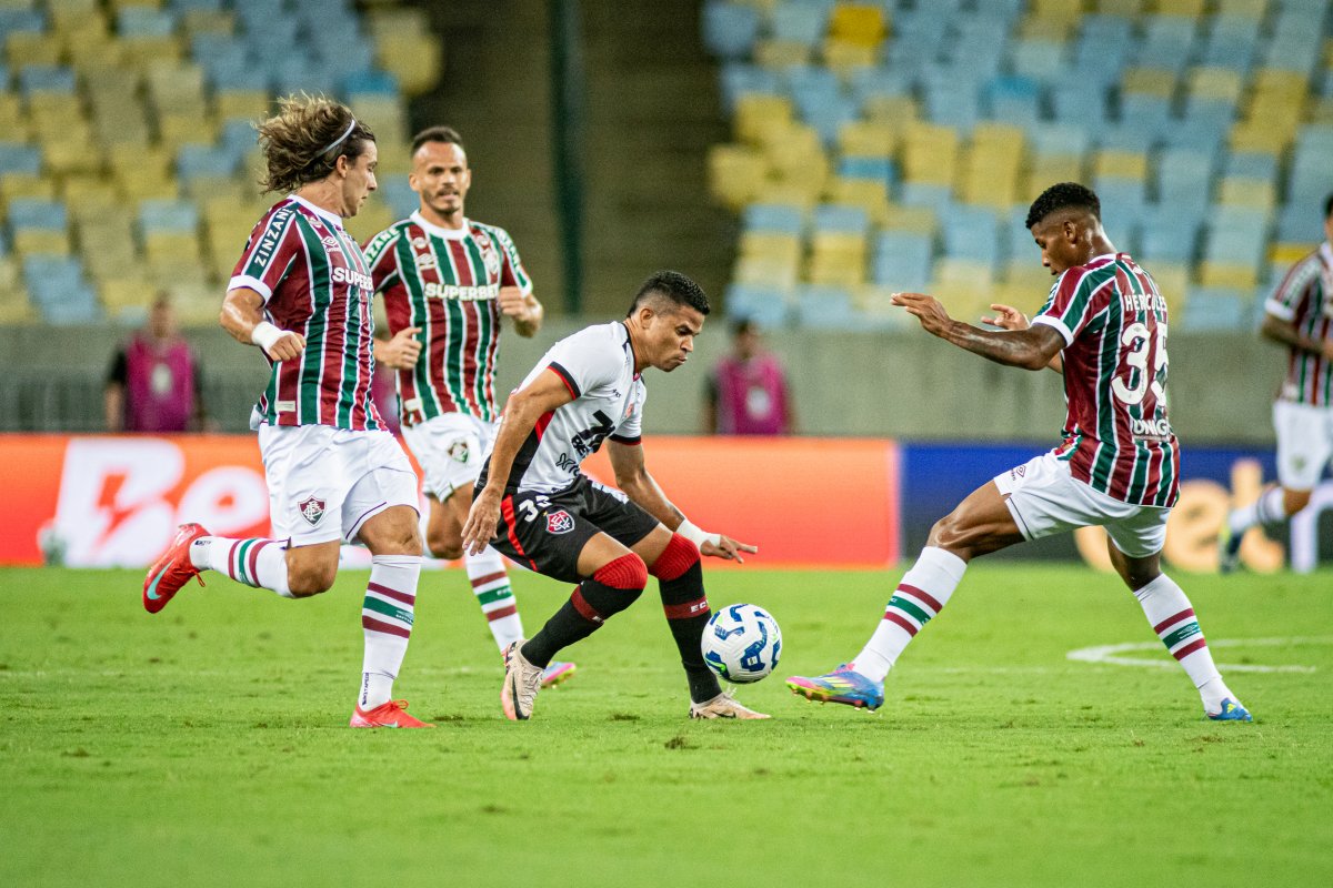 Vídeo: Vitória arranca empate com Fluminense e deixa zona de rebaixamento; confira o gol do Tricolor