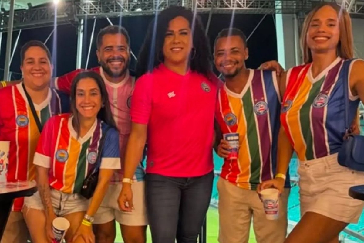 "Presencial é a maior no conjunto", revela presidente da torcida LGBT do Bahia ao comentar quarta posição em ranking mundial