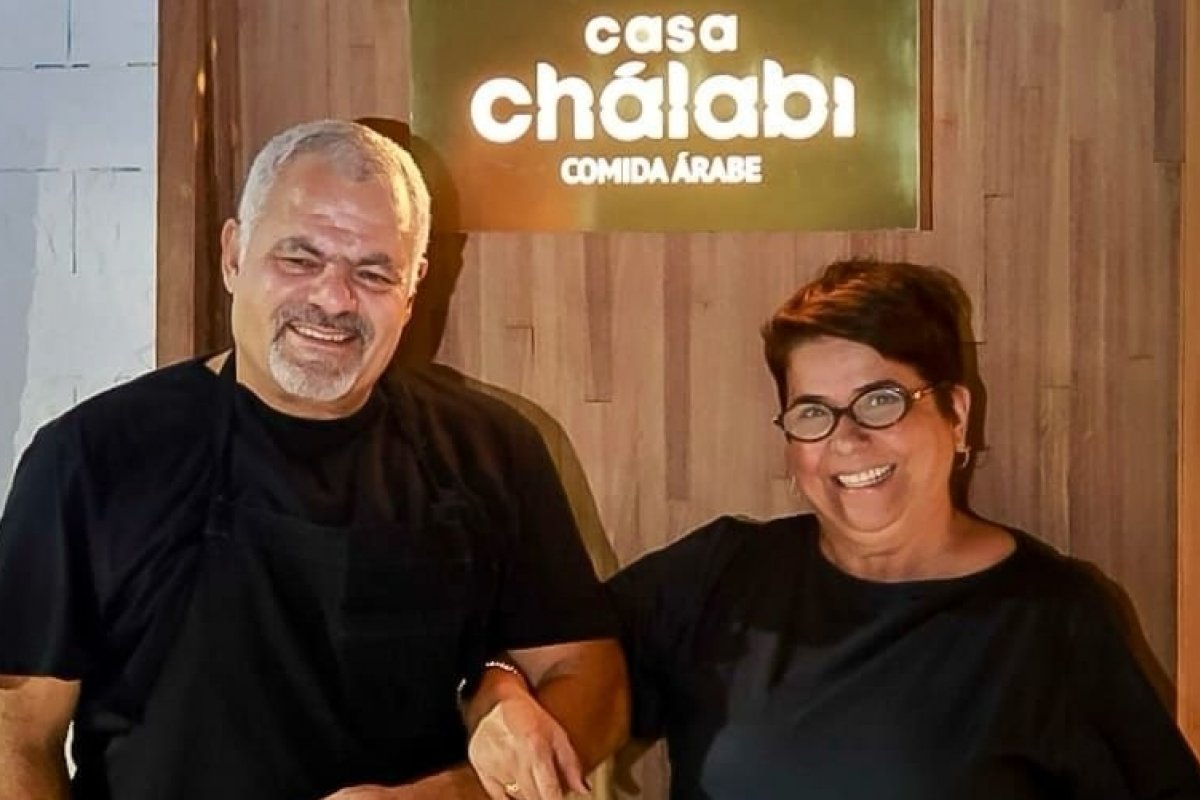 Celso Vieira e Valeska Calazans celebram a culinária líbano-mediterrânea com o retorno da Casa Chálabi!