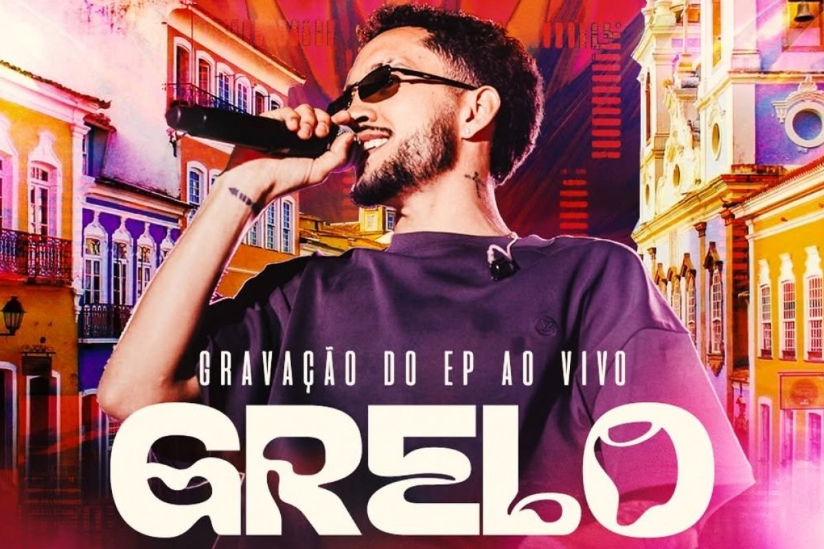 Grelo se apresenta ao vivo com novo EP em Salvador