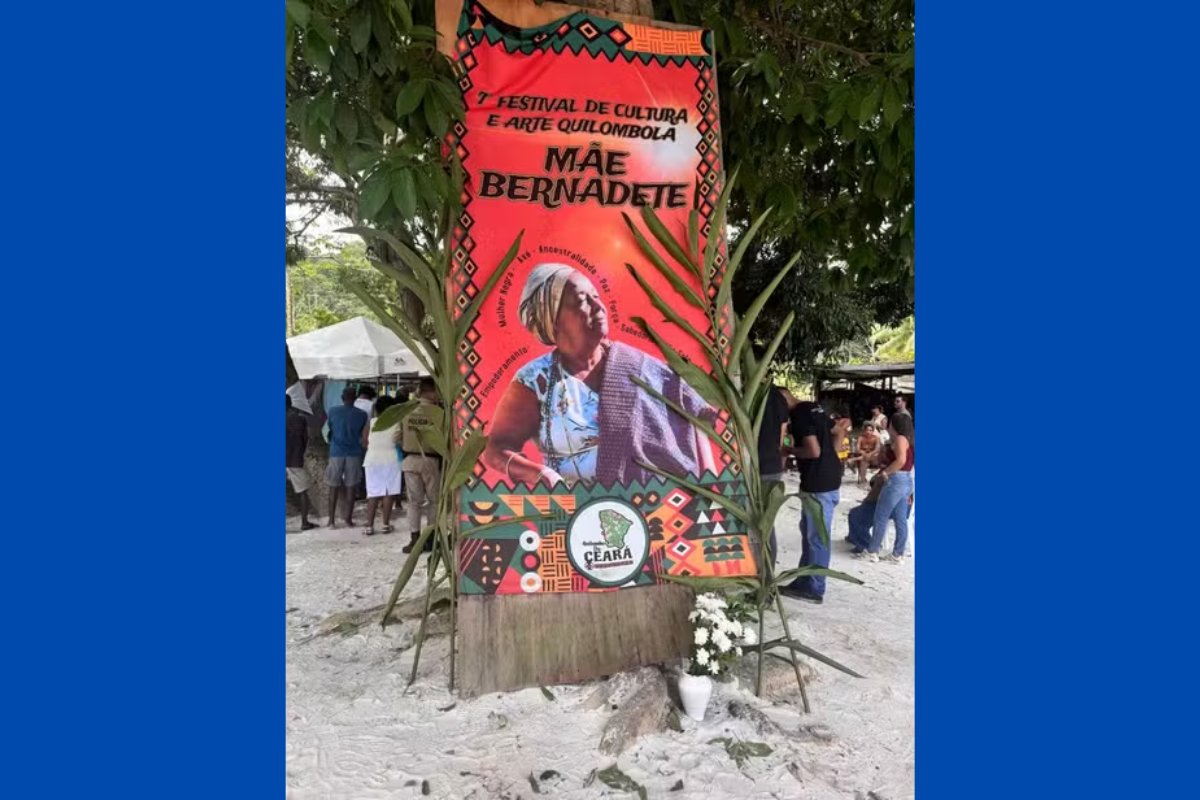 Mãe Bernadete é homenageada durante tributo em comunidade Quilombola na Bahia