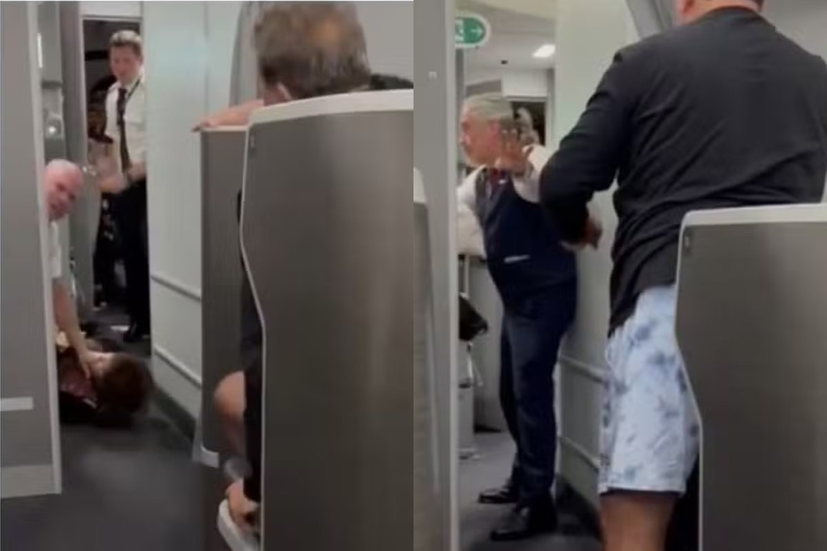 Vídeo: dois passageiros são expulsos de voo em Guarulhos com destino para NY após confusão