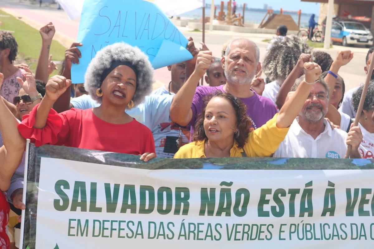 Aladilce acusa gestão Bruno Reis de desmontar orla para agradar ‘amigos do mercado imobiliário’