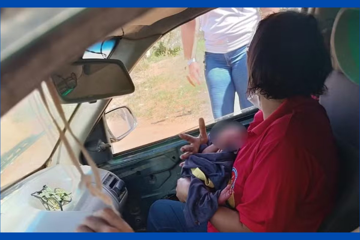 Recém-nascido é encontrado em matagal ao fundo de escola no norte da Bahia