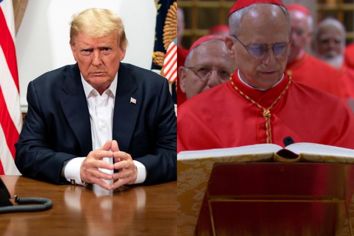 Donald Trump parabeniza Papa Leão XIV e diz aguardar 'ansiosamente' o encontro
