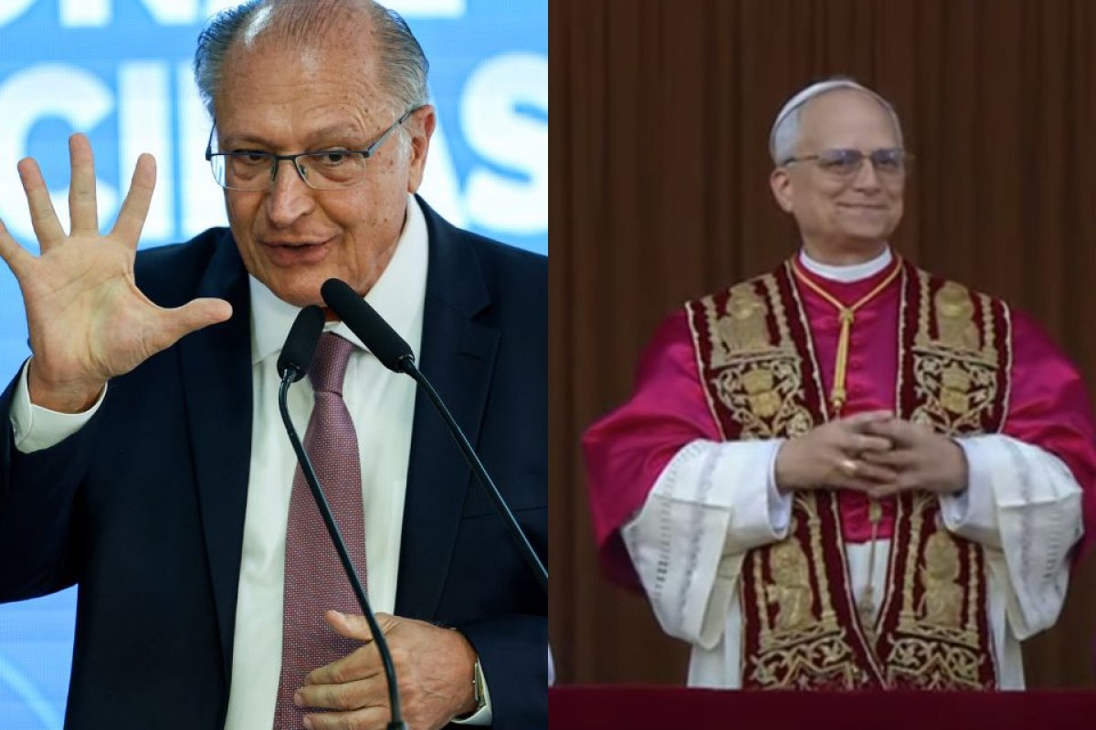 Presidente em exercício, Geraldo Alckmin celebra o novo papa Leão XIV; veja repercussão política 