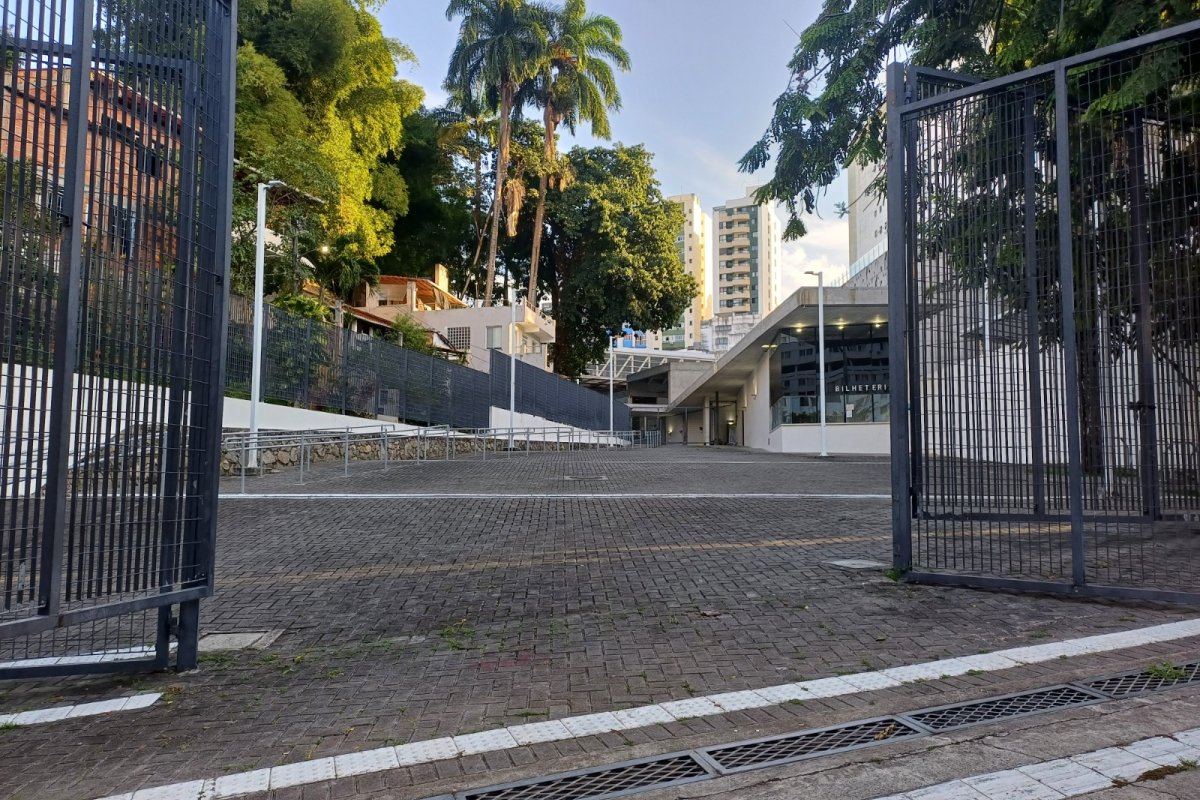 Obras do TCA alteram acesso à Concha Acústica; confira as mudanças