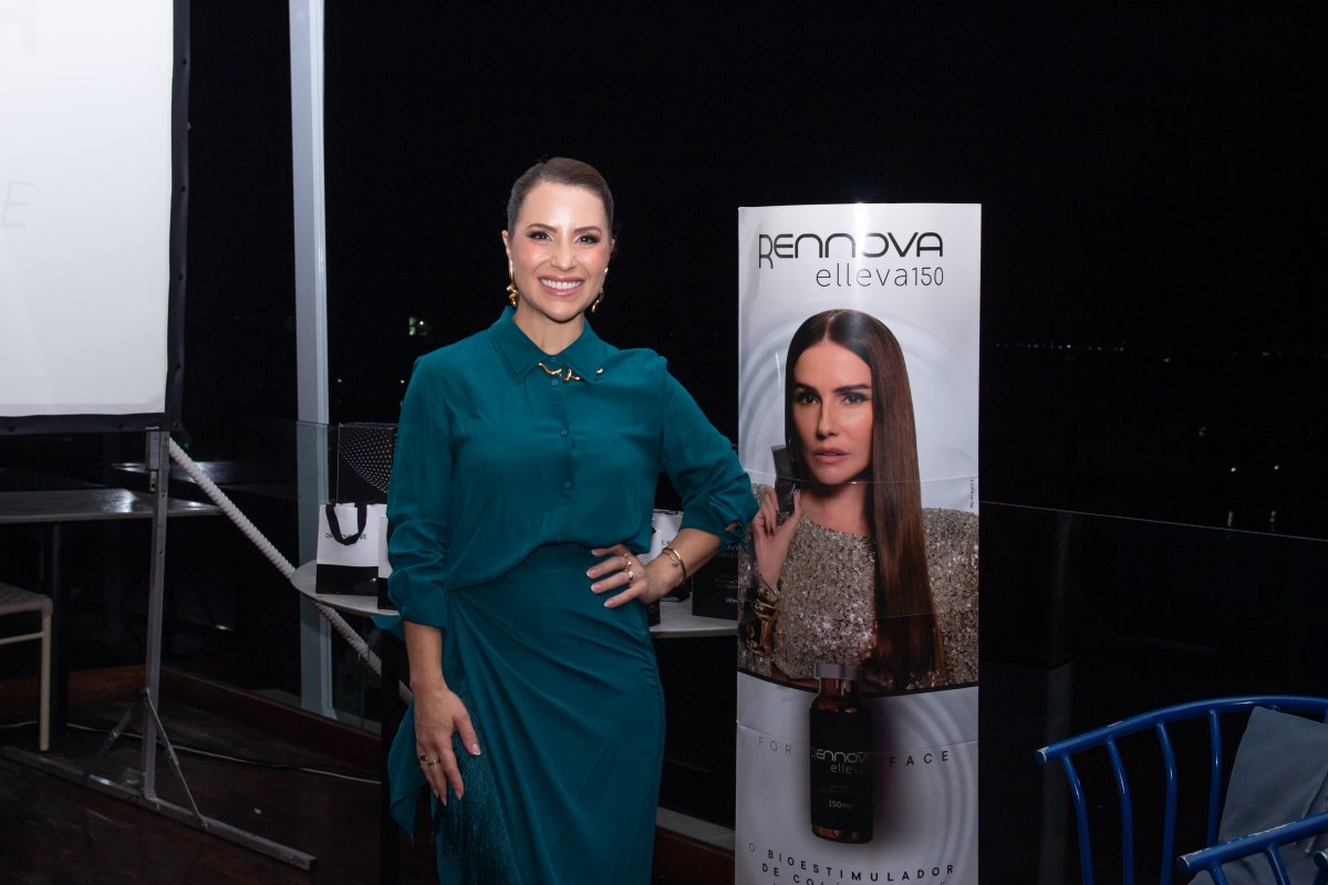 Dermatologista baiana modera evento nacional de medicina estética!