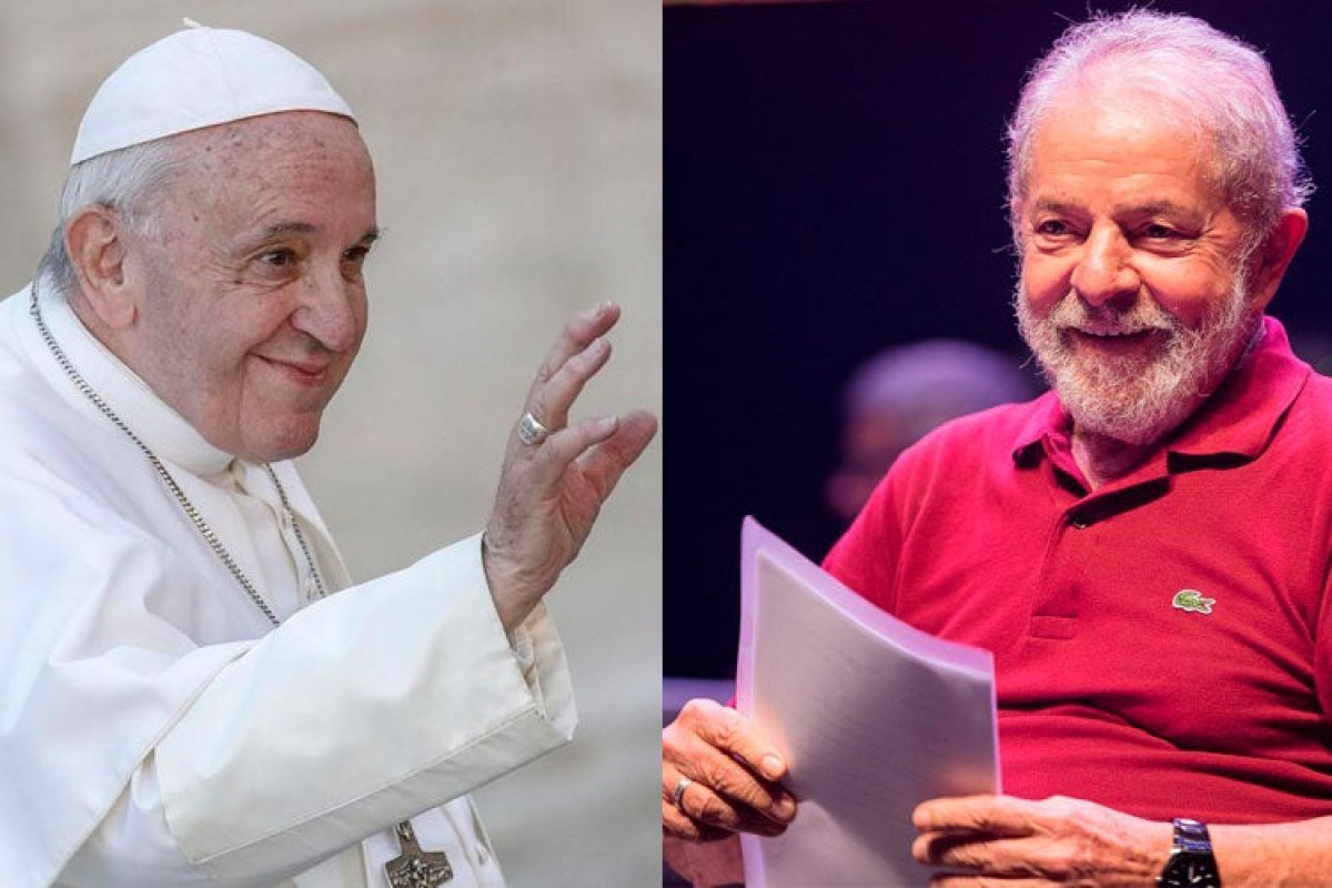 Lula se encontra com o Papa Francisco nesta quinta-feira (13)