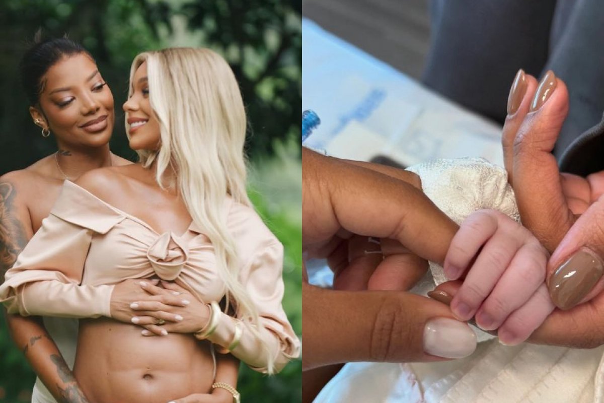 Ludmilla e Brunna Gonçalves celebram nascimento da primeira filha