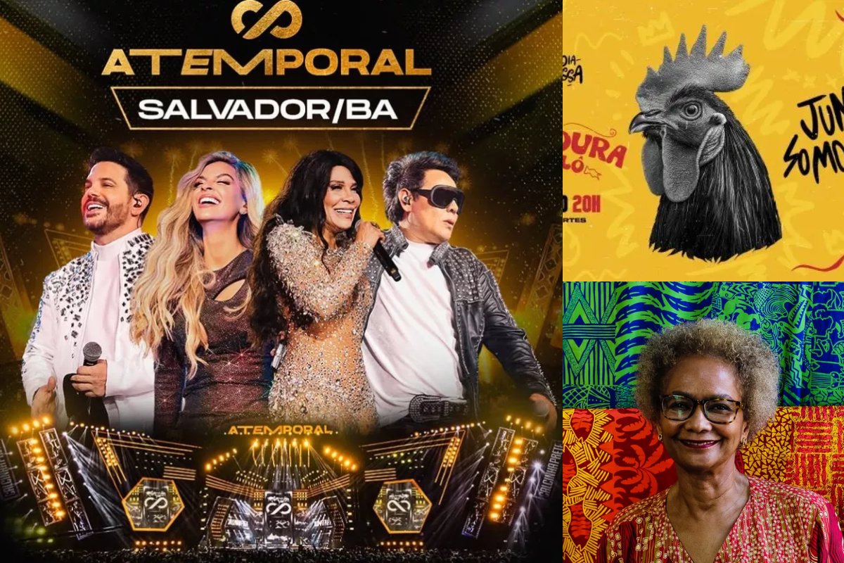 Calcinha Preta, Cascadura e Exposição Okòtò: confira a agenda cultural deste final de semana