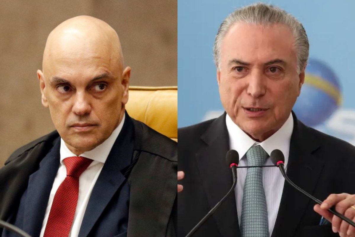 Moraes não é radical e tem feito gestos de pacificação ao liberar presos do 8/1, diz Temer