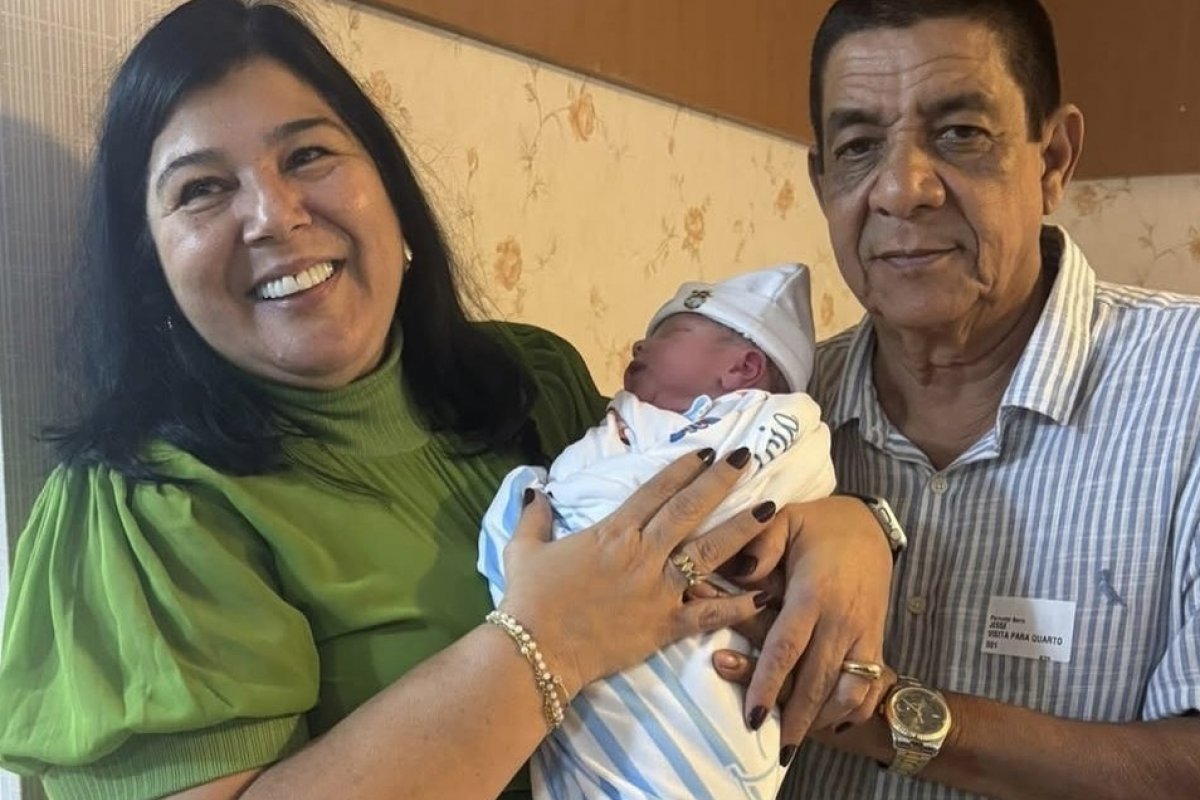 Nasce o sétimo neto do cantor Zeca Pagodinho! 