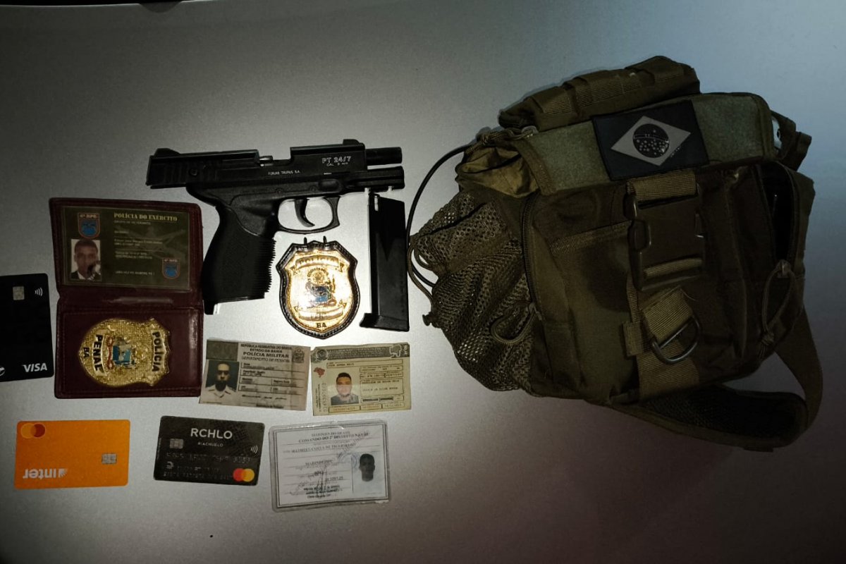 Homem é preso em flagrante por uso de documentos falsos em Valéria