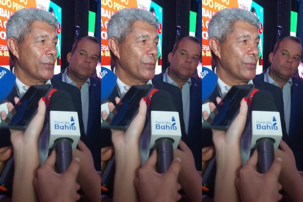 Vídeo: Jerônimo desconversa sobre suposta articulação para retorno de Rui Costa ao governo da Bahia