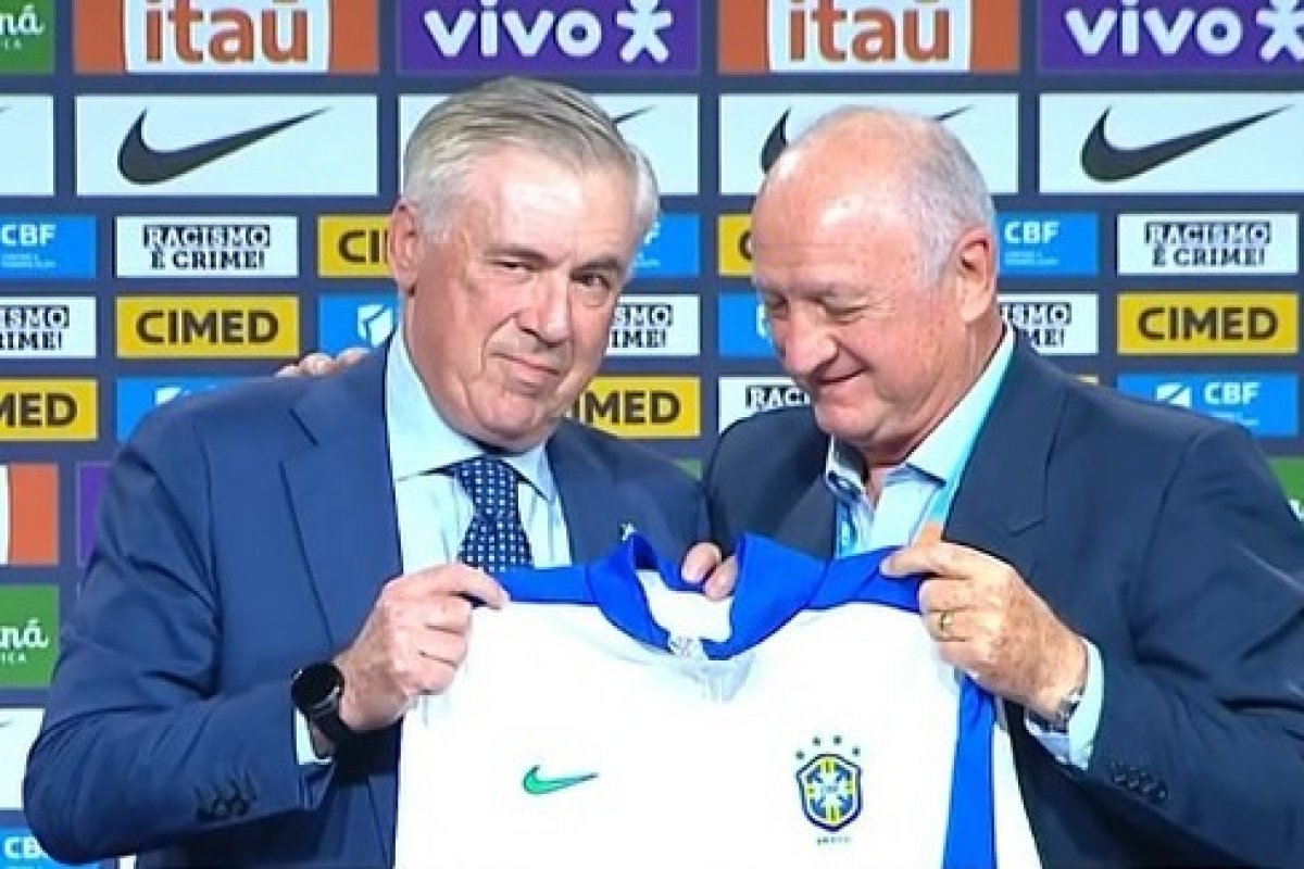 Carlo Ancelotti é apresentado e anuncia primeiros convocados para duelos das Eliminatórias; confira lista