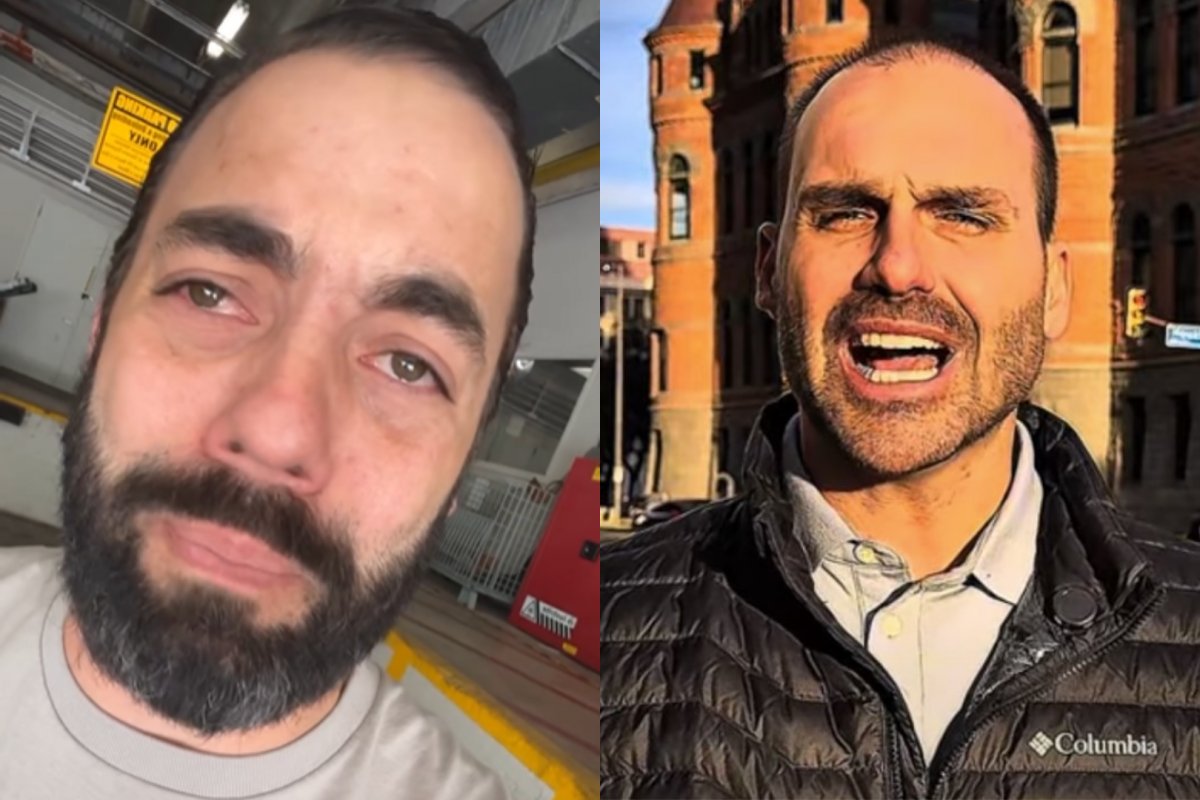 Vídeo: foragido do 8 de janeiro faz apelo a Eduardo Bolsonaro: "Estou sendo perseguido"