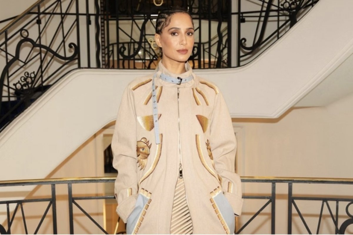 Atriz Camila Pitanga leva o bordado do Nordeste para o Festival de Cannes!