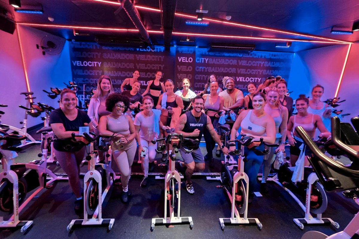 Nutriti’all e Mariposa do Salvador Shopping promovem saúde com aula de bike!