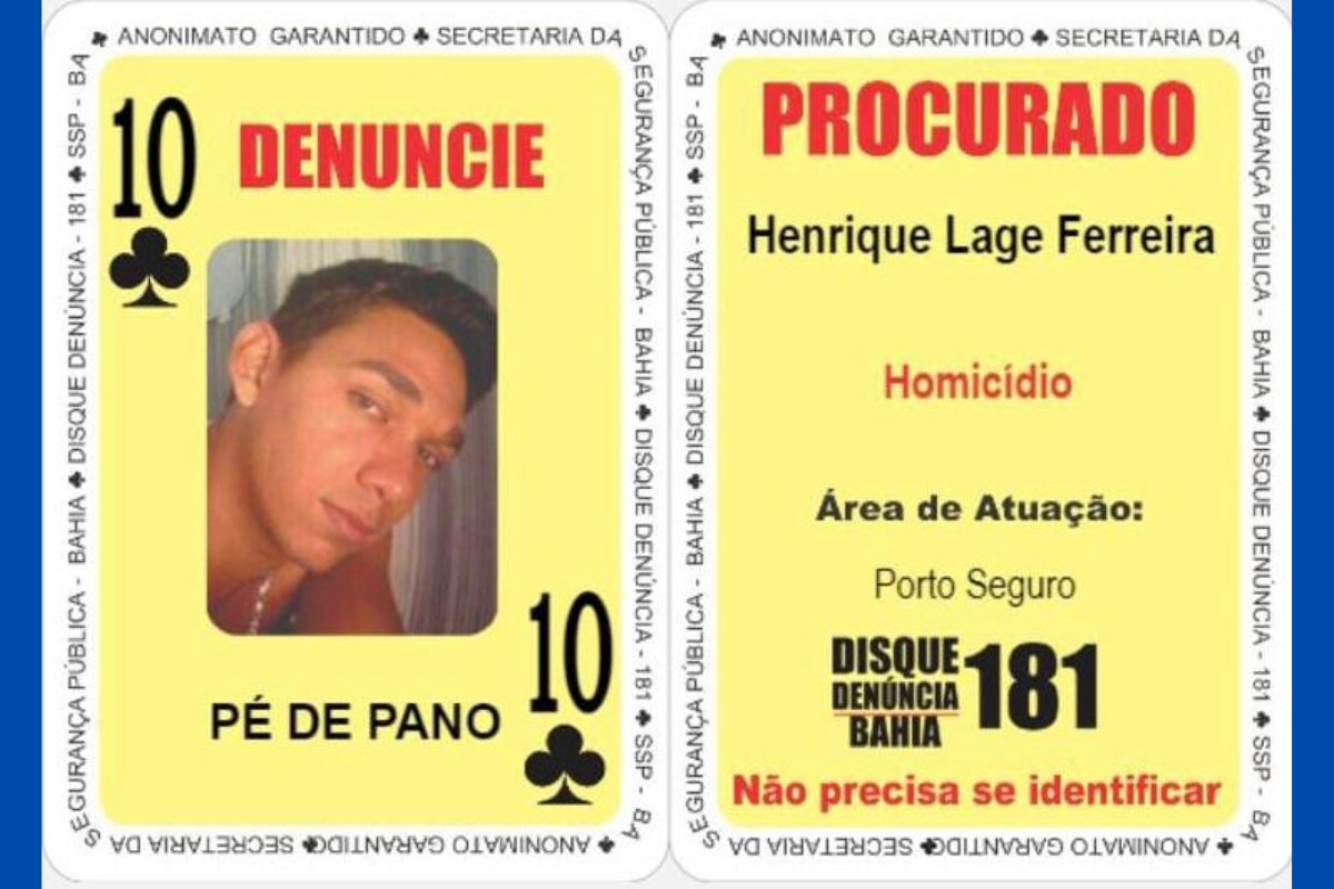 Baralho do crime: suposto líder de facção criminosa é preso no extremo sul da Bahia