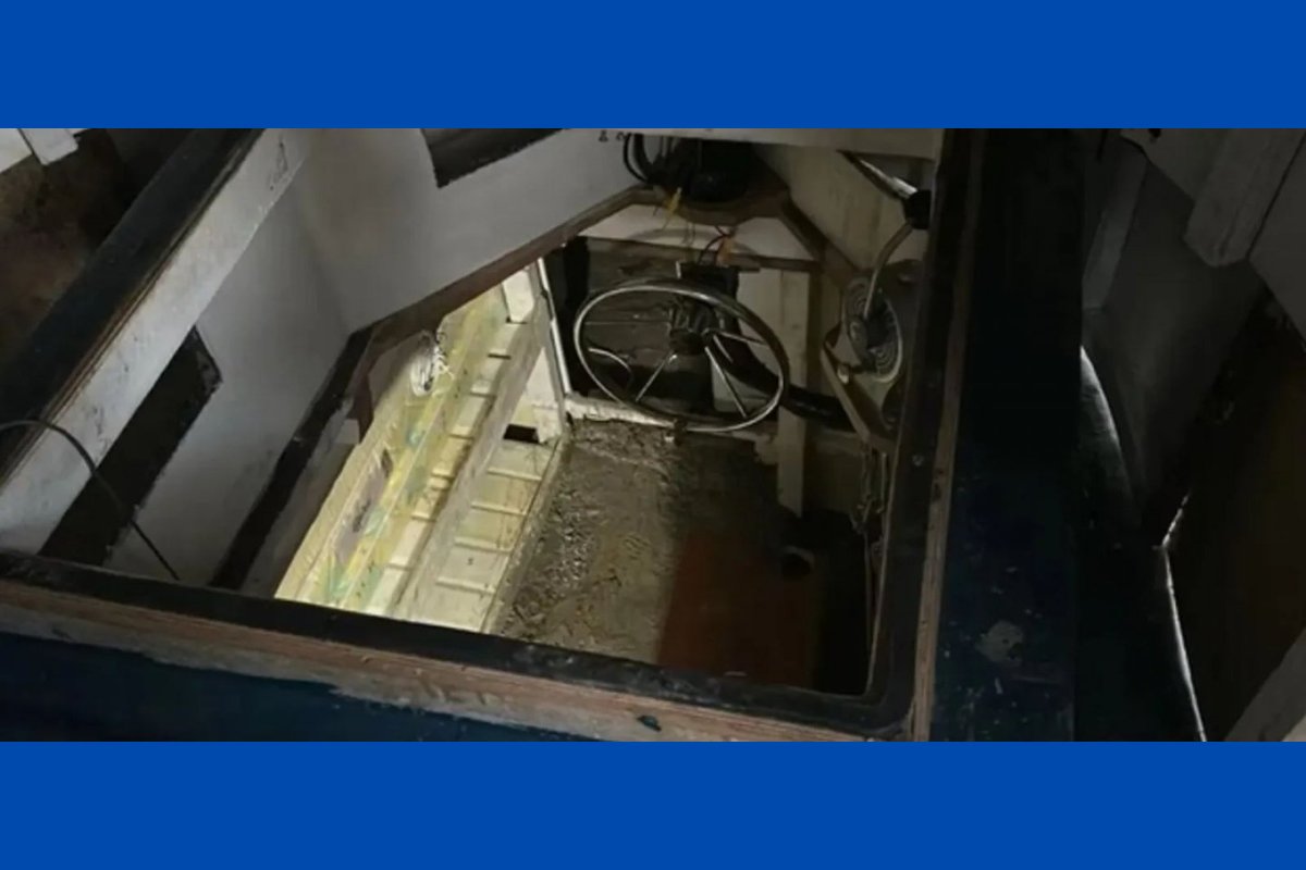 Embarcação utilizada para transportar drogas para Europa é apreendida no Pará