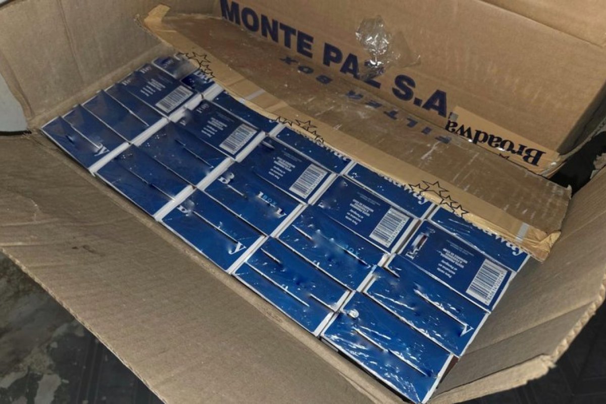 Operação mira grupo que contrabandeava cigarros paraguaios e apreende mais de 6 mil maços na Bahia