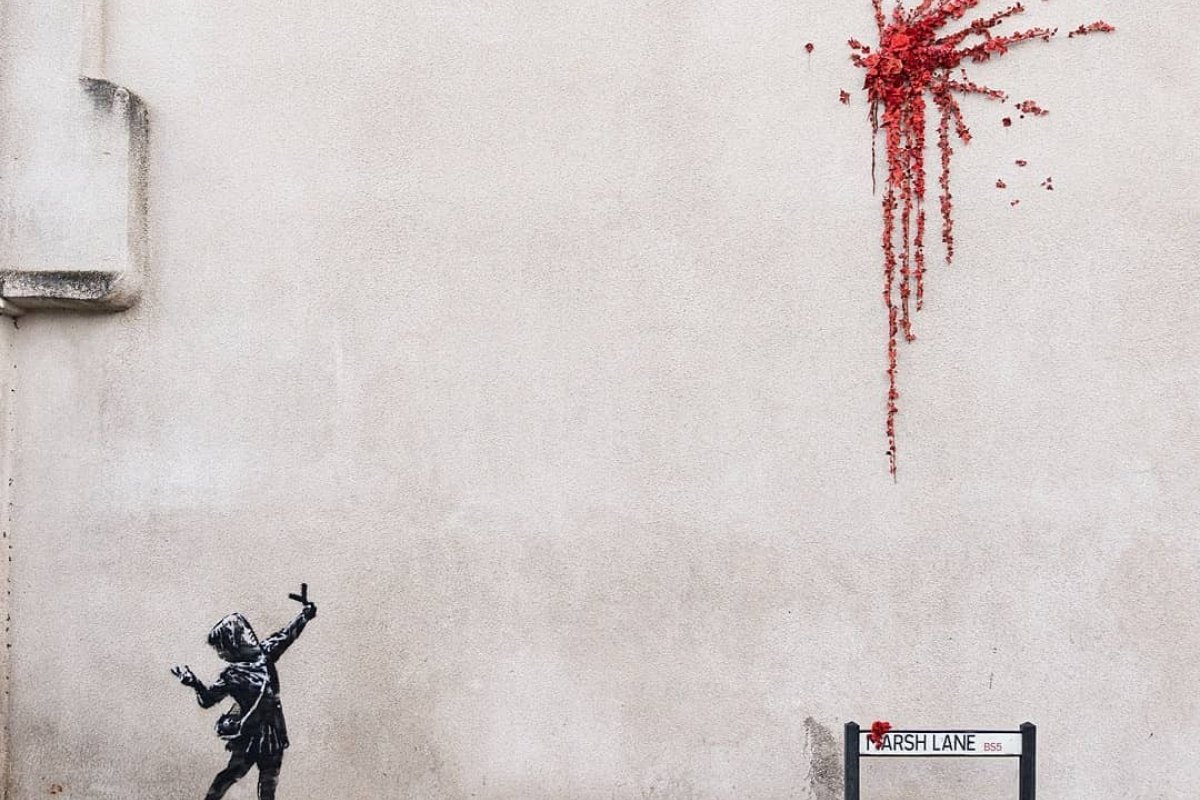 Banksy confirma autoria de nova obra em cidade inglesa