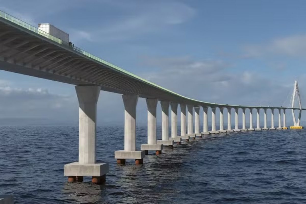 Governo da Bahia firma novo contrato para construção da ponte Salvador-Itaparica