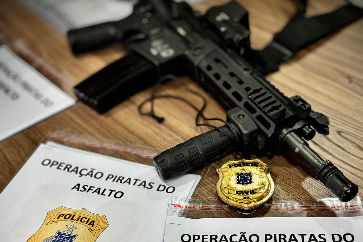 Piratas do Asfalto: operação cumpre mandados de prisão e buscas contra grupo criminoso na Bahia