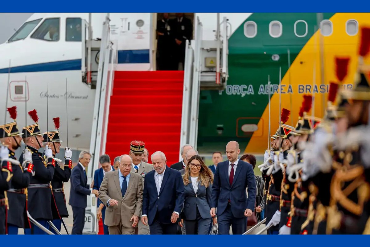 Em viagem a Paris, Lula cumpre agenda de apoio a preservação ambiental e negociações do Mercosul-UE