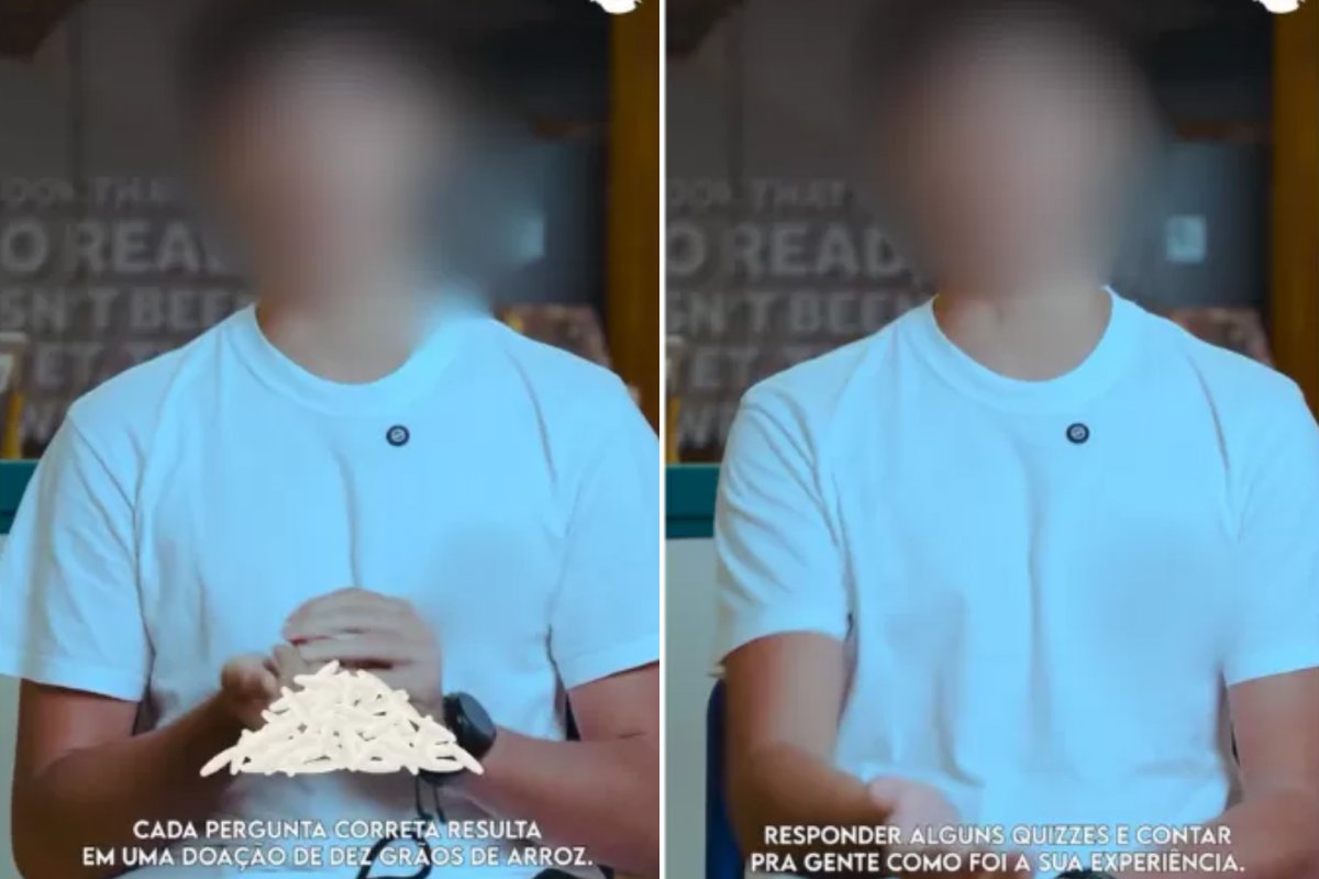 Escola de elite em São Paulo é criticada após projeto: "A cada pergunta correta, uma doação de dez grãos de arroz"