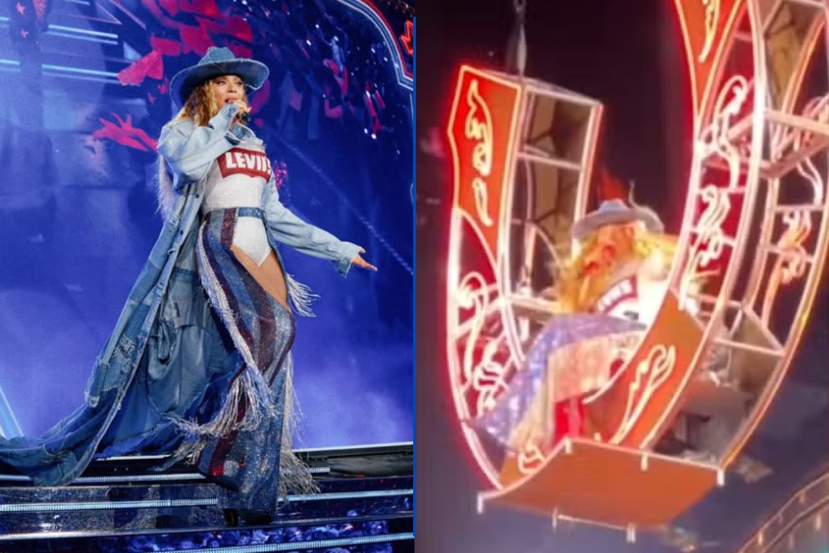 ‘Bahia is in the House’: Beyoncé cumprimenta fã ao ver cartaz com foto dela no estado, durante show de turnê em Londres; veja vídeo