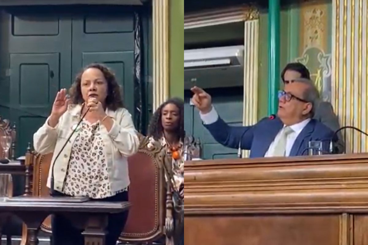 Vídeo: Aladilce e Muniz protagonizam confusão durante sessão na Câmara Municipal