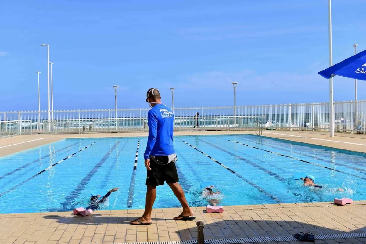 Arena Aquática Salvador abre inscrições para aulas gratuitas; veja como se inscrever