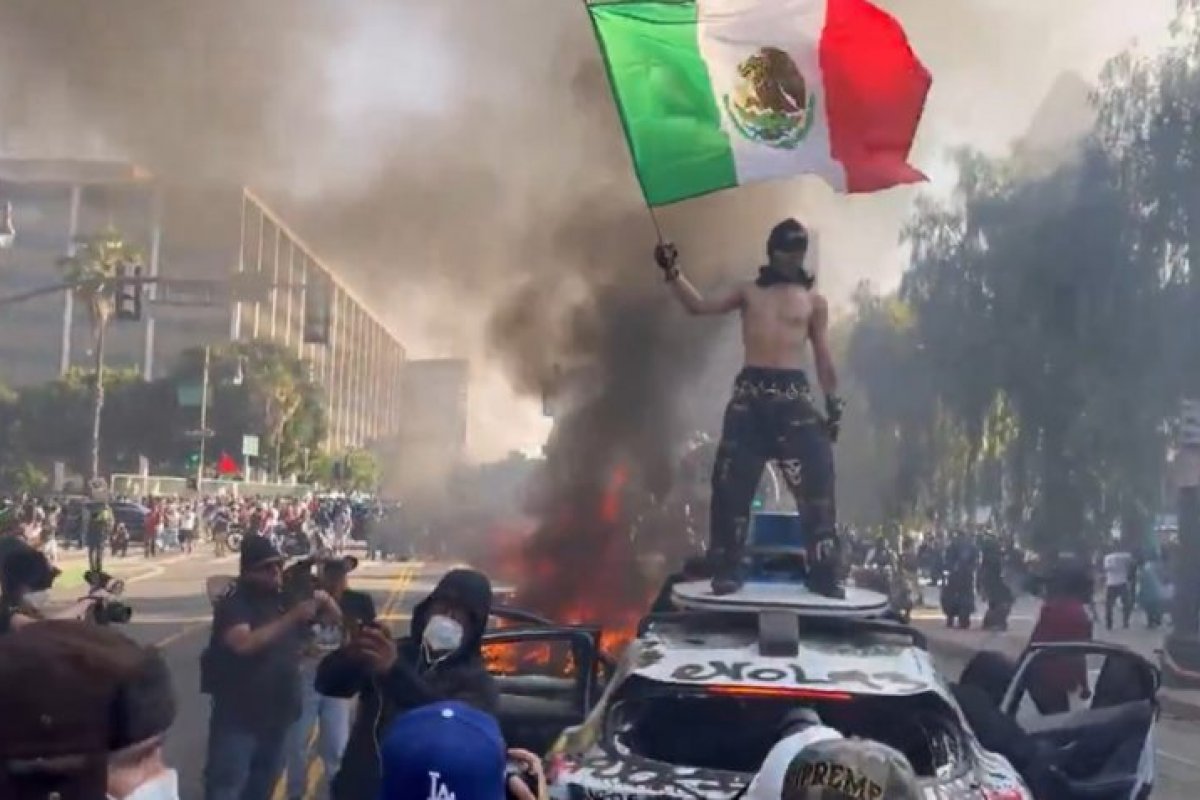 Governo da Califórnia solicita à Justiça bloqueio das tropas militares a Los Angeles