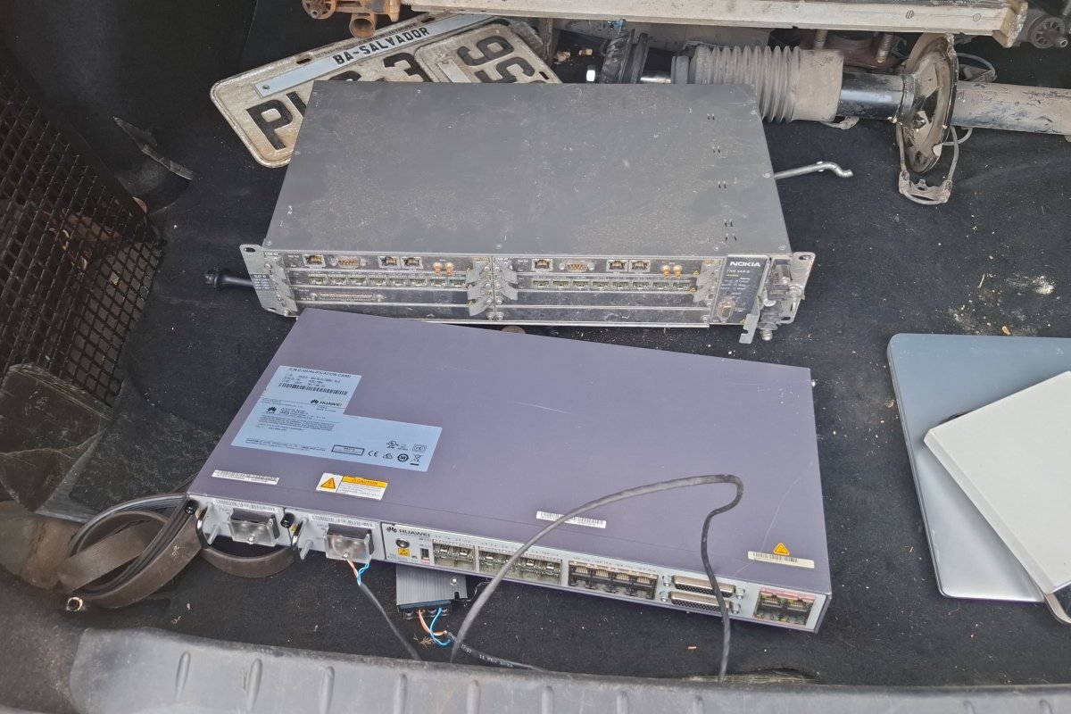 Foragido da Justiça do Piauí por estupro é preso na BA com equipamentos de telefonia avaliados em R$ 36 mil