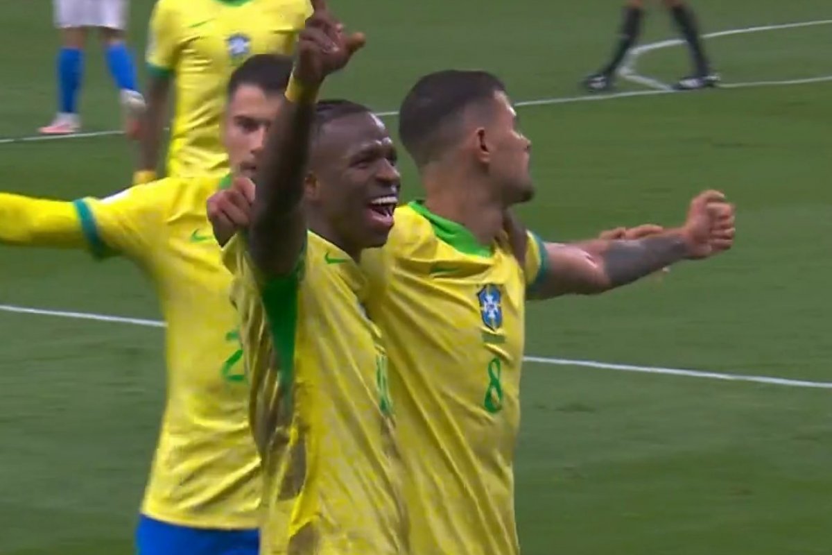 Vídeo: Brasil vence Paraguai e carimba vaga para Copa de 2026; confira o gol do jogo