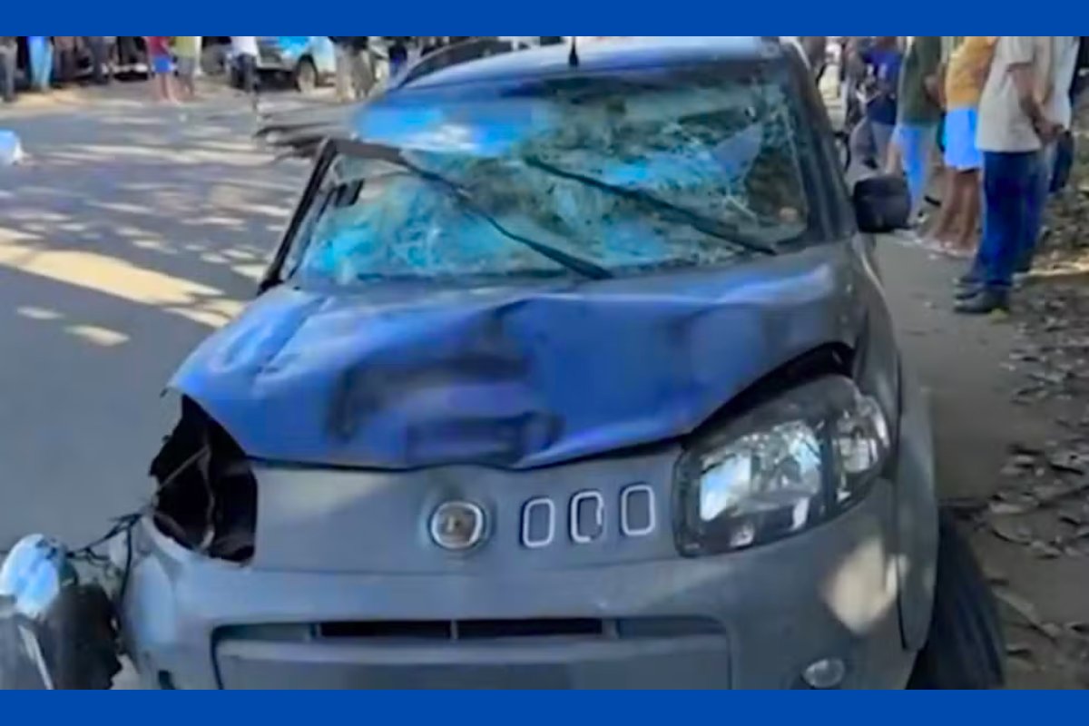 Pedestre morre após ser atingido por carro em acidente na Bahia; outras duas pessoas ficaram feridas