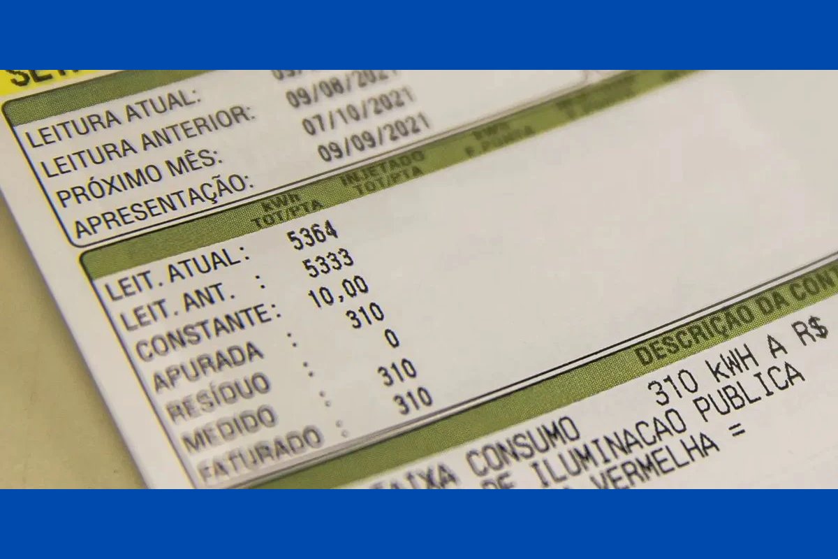 Famílias contempladas pela Tarifa Social serão isentas de pagar primeiros 80 kWh de consumo da energia elétrica apartir de julho; confira