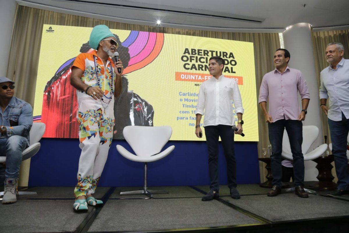 'Retorno' de Carlinhos Brown ao carnaval custou R$ 600 mil à prefeitura