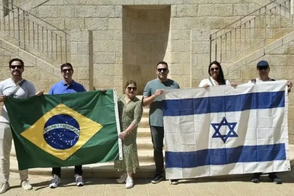 Políticos brasileiros que estão em Israel estão 'seguros' e 'seguindo orientações', diz embaixada