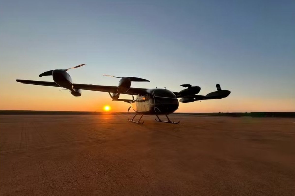 Embraer estima venda de 30 mil carros voadores no mundo até 2045